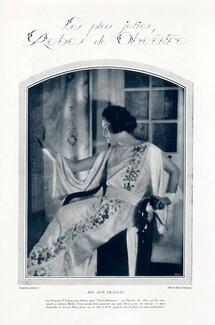 Nicole Groult (Couture) 1923 Miss Eve Francis, Photo Paul O'Doyé