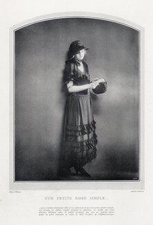 Nicole Groult (Couture) 1923 Miss Coiffier, Photo Paul O'Doyé