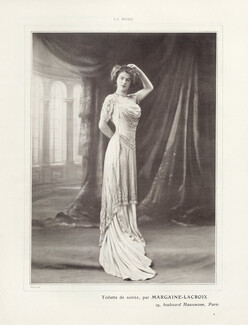 Margaine-Lacroix 1909 Evening Gown, Photo Félix