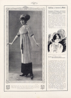 Paul Poiret (Couture) 1910 Mistinguett, Photo Félix