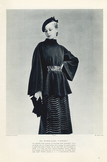 Madeleine Vionnet (Couture) 1935 Photo Georges Saad