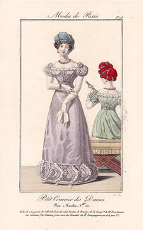 Petit Courrier des Dames 1822 Modes de Paris N°98