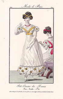 Petit Courrier des Dames 1823 Modes de Paris N°113