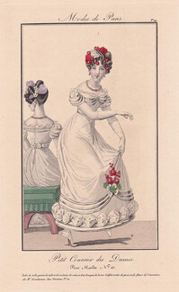 Petit Courrier des Dames 1823 Modes de Paris N°119