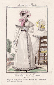 Petit Courrier des Dames 1823 Modes de Paris N°165