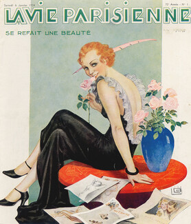 Georges Leonnec 1934 Elegant Parisienne