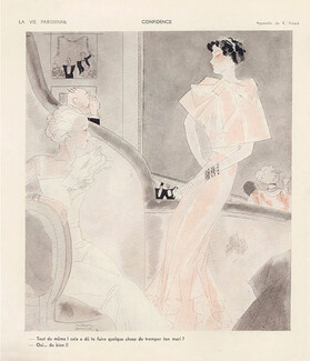 Robert Polack 1934 Confidences... Elegant Parisienne, Opera House
