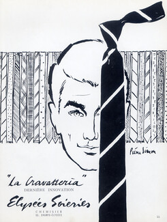 Elysées Soieries (Ties) 1959 Pierre Simon