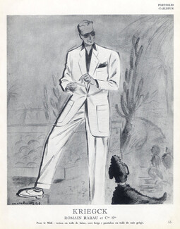 Kriegck (Tailor) 1946 Men's Clothing, A. Delmar