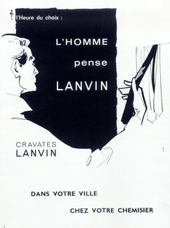 Lanvin (Ties) 1963 Pierre Couronne