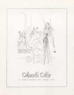 Marcelle Alix (Couture) 1946
