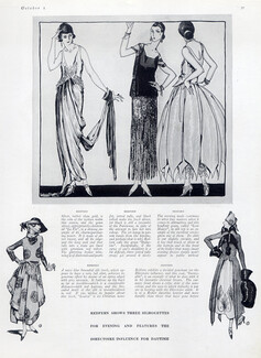 Redfern (Couture) 1921 Directoire Style, Porter Woodruff