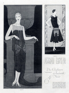Drecoll (Couture) 1926 Evening Gown