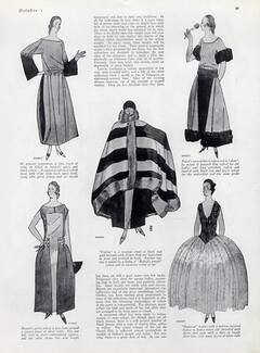 Paul Poiret (Couture) 1921 Evening Gown