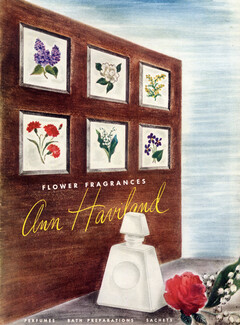 Ann Haviland (Perfumes) 1946 Flower