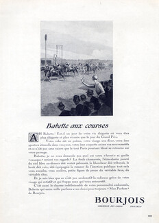 Bourjois (Perfumes) 1925 Babette aux Courses, Horse Racing