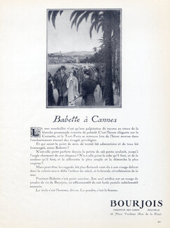 Bourjois (Perfumes) 1926 Babette à Cannes