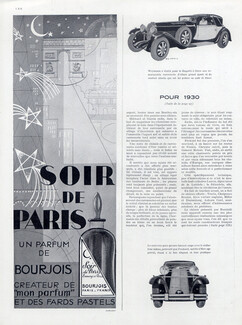 Bourjois (Perfumes) 1929 Soir de Paris, Arc de Triomphe, Opéra Garnier