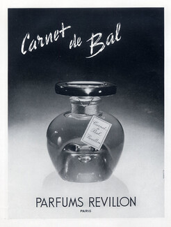 Revillon (Perfumes) 1949 Carnet De Bal