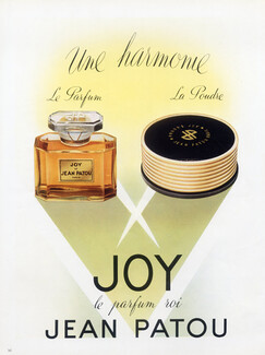 Jean Patou (Perfumes & Powder) 1950 Joy
