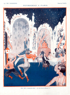 Vald'Es (Valvérane & D'Espagnat) 1924 Petrograd à Paris, Russian, Dancers, Music Hall, Cabaret
