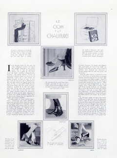 Argence, Coquillot, Greco, Costa (Shoes) 1925 Photo Paul O'Doyé