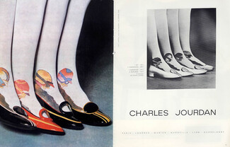 Charles Jourdan (Shoes) 1967 Photo Guy Bourdin, Stockings Gerard Jean