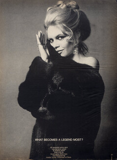 Chombert (Fur Clothing) 1969 Brigitte Bardot