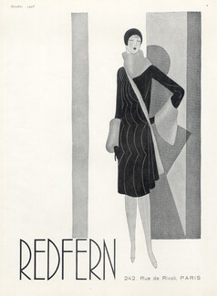 Redfern (Couture) 1928 Fur Coat