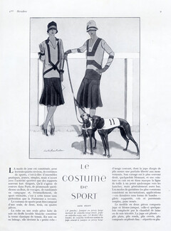 Jane Regny (Couture) 1926 Lee Creelman Erickson, Sighthound, Greyhound