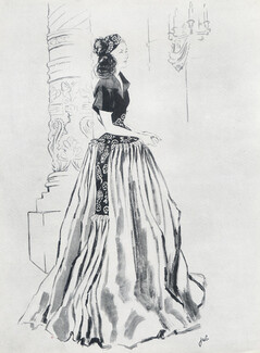 Jeb 1948 Evening Gown