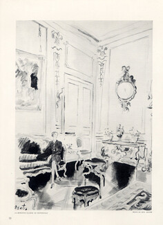 Cecil Beaton (illustration) 1935 Baronne Eugène de Rothschild