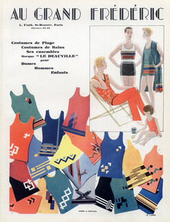Au Grand Frédéric (Swimwear) 1929