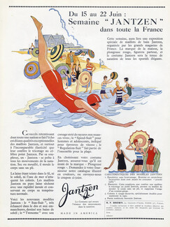 Jantzen (Swimwear) 1929 Clark, Bathing Beauty, Swimmer