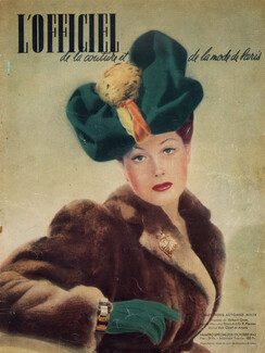 Van Cleef & Arpels (Bracelet, Clip) 1942 Cover, Gilbert Orcel (Hat) Photo Philippe Pottier