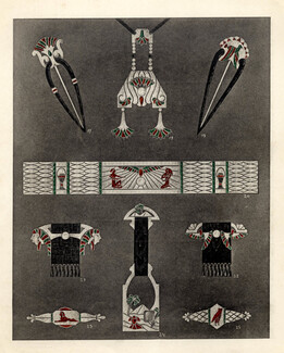 Paris Joaillerie (Jewels Catalogue) 1925 Art Deco... 3 Pages, 3 pages