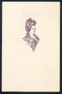 Marie-Antoinette (Hairstyle) Leaflet, Hairdressing Salon.. Wig, Hairpiece