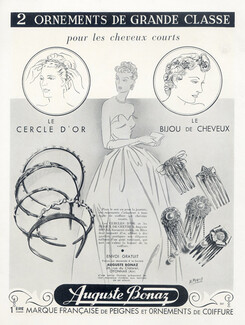 Auguste Bonaz (Combs) 1949 Hairstyle, A. Peris