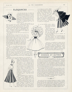Élégances, 1915 - George Barbier Fashion Illustration, Texte par Iphis