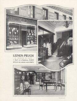 Leinen-Peuch (Men's Clothing) 1926 Shop, Store, Housecoat, Pajamas...Photo Brummell
