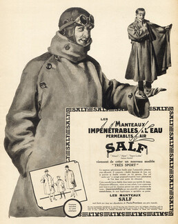 Salf (Men's Clothing) 1923 Raincoat