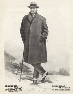 Salf (Men's Clothing) 1924 Raincoat