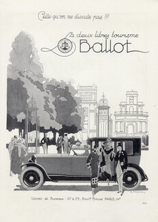 Ballot (Cars) 1924 E. Frock