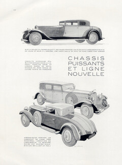Bugatti & Hispano Suiza (Cars) 1929 Guy Sabran