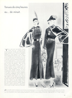 Madeleine Vionnet (Couture) 1935 René Gruau