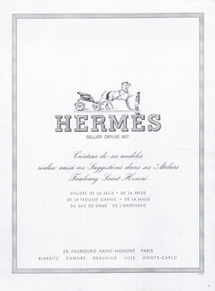 Hermès 1963 Advert
