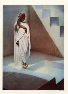 Alix - Germaine Krebs (Couture) 1936 Arabian Gown..Oriental Trouser..Turban, Photo Hoyningen-Huene