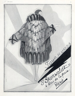 Grunwaldt (Fur Clothing) 1926 Fur Coat