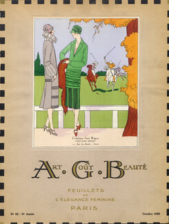 Jane Regny (Couture) 1925 A.G.B (Art Goût Beauté) Cover, Polo