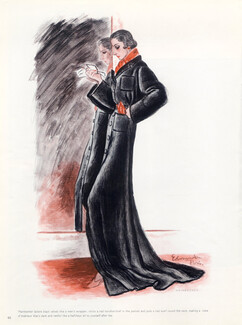 Mainbocher (Couture) 1936 Houscoat, Carolyn Edmundson